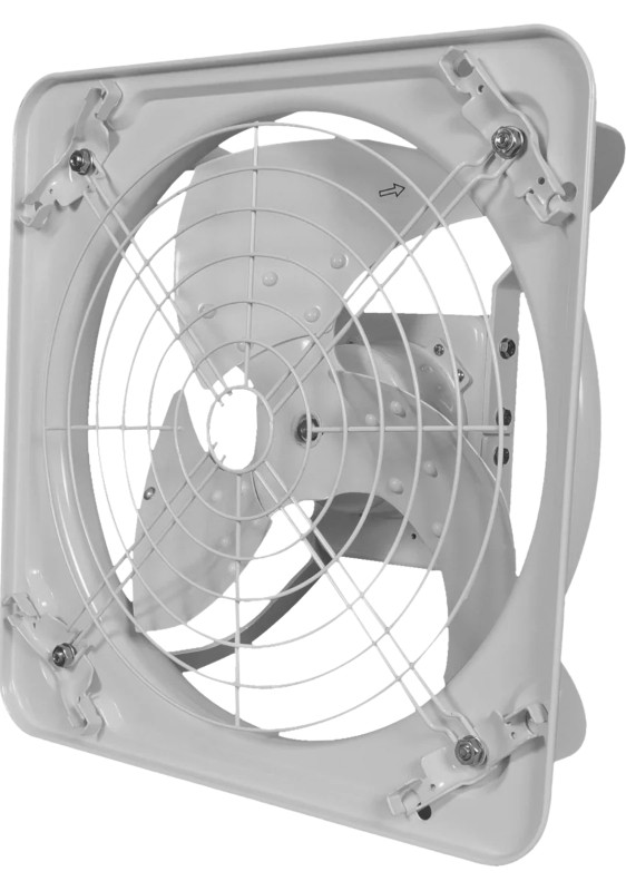 Aswar Industrial Exhaust Fan Slow Speed Gate MODEL12Inch Metal AS-EXF-S12DG-A