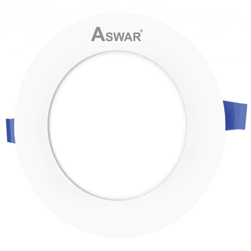 Aswar Spot Light Suspended Ceiling Round Inner Diameter 10.5cm 9W White 6500K AS-LED-RP9W (6500K)