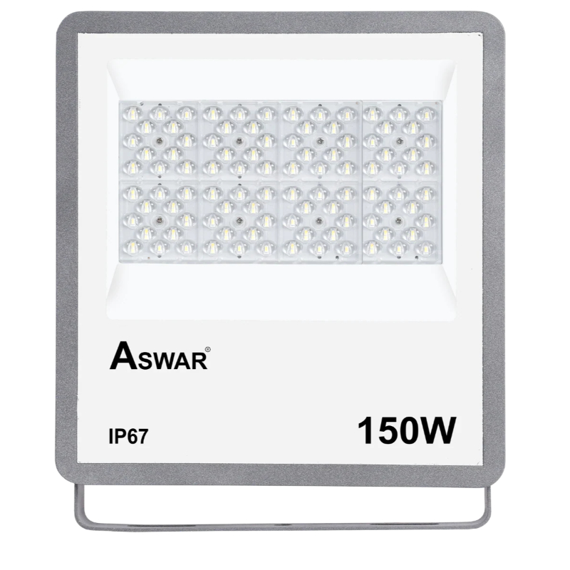 اسوار بروجكتر خارجي 150 واط بإضاءة بيضاء IP67 مضاد للماء والغبار AS-LED-F150-CW