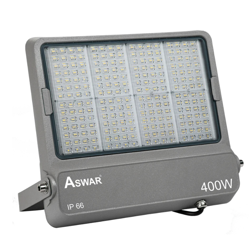اسوار بروجكتر خارجي 400 واط IP66 مضاد للماء والغبار بإضاءة بيضاء AS-LED-FG400-CW