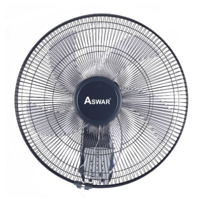 Aswar Electric Wall Fan 18Inch with Remote Control Three Adjustable Speeds AS-WF-AC/18R