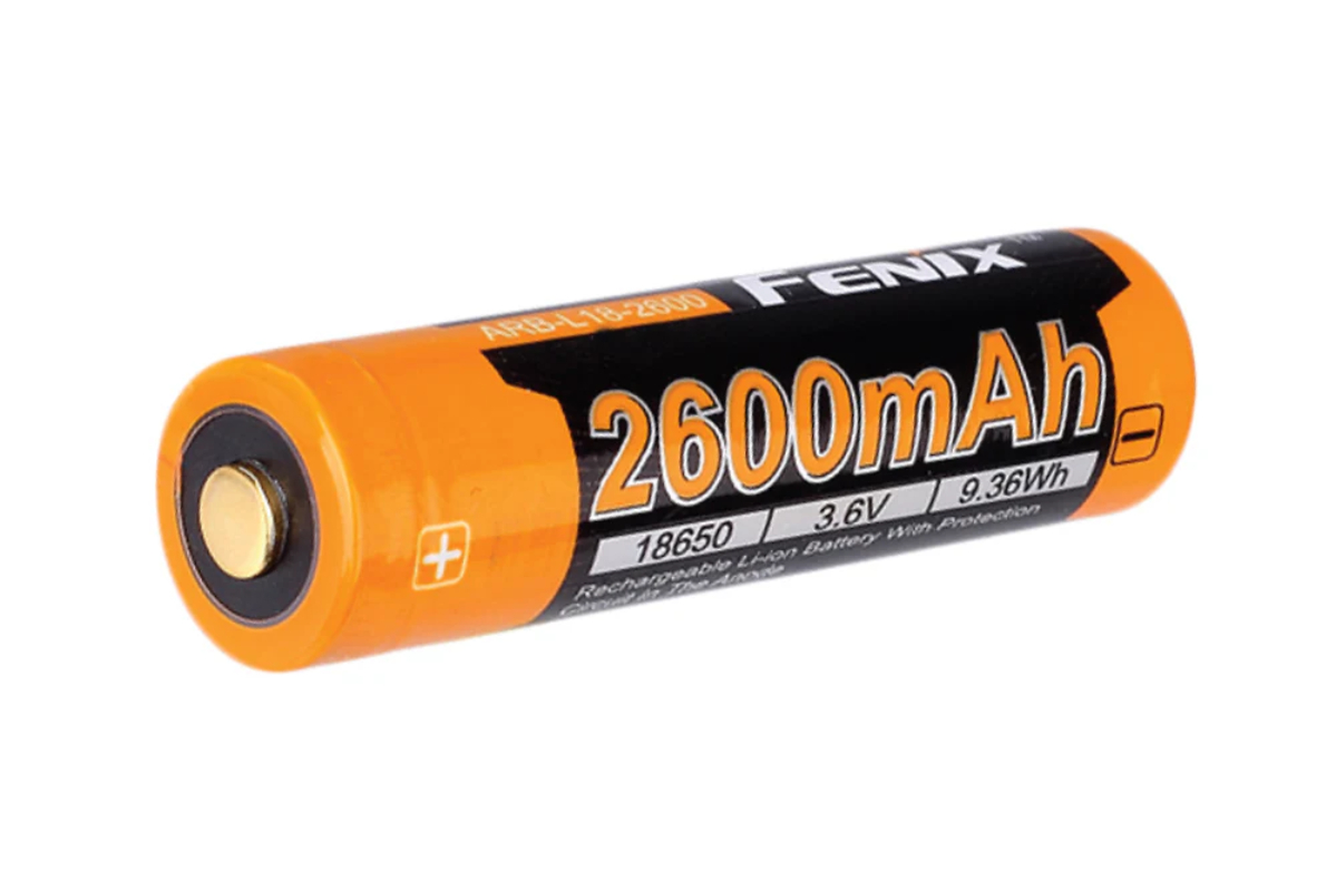 Fenix Battery Li-ion-2600Mah Capacity, 3.6 Volt 6942870303499