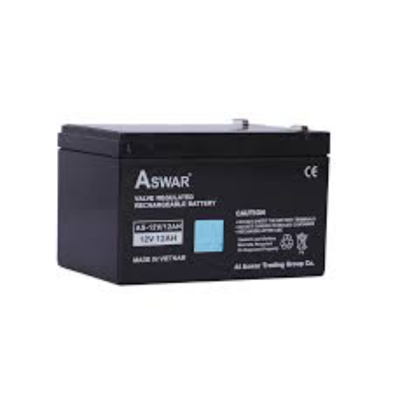 اسوار بطارية قابلة لاعادة الشحن 12 فولت 12 امبير AS-12V/12AH