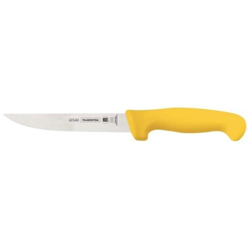 Tramontina Professional Paring Knife With Stainless Steel Blade And Yellow Polypropylene Handle, 6 Inches 24605/056