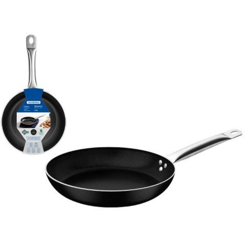 Tramontina 30cm Aluminum Deep Frying Pan With Stainless Steel Handle High Quality And 100% Healthy 28350/030