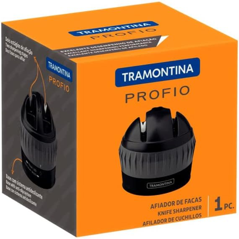 Tramontina 6cm Two-Stage Table Knife Sharpener 24038/000