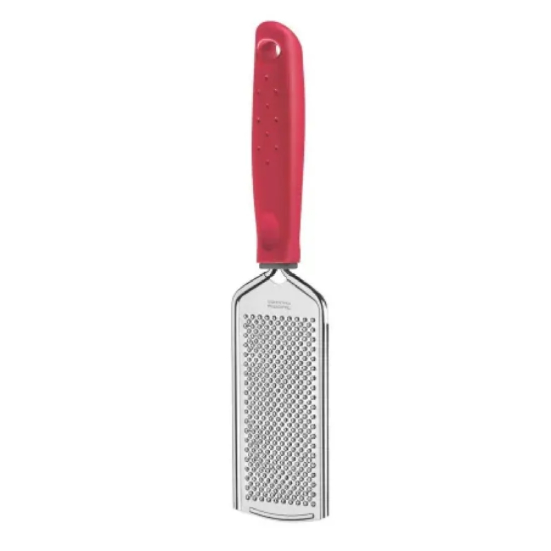 Tramontina Small Smooth Stainless Steel Grater, Red 25640/170