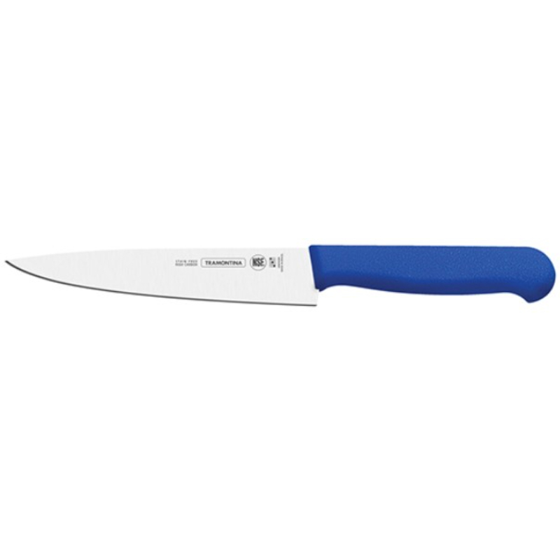 Tramontina Meat Knife High Carbon Blue Handle 6inches 24620/016
