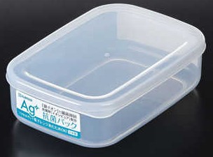 CanDo Clear Antibacterial Plastic Box Capacity 600Ml 4955959142706