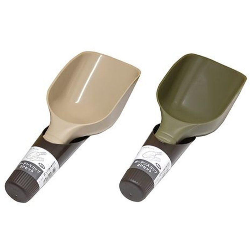 CanDo Garden Shovel Set , Biege And Green Color 2Pcs 4973430023399