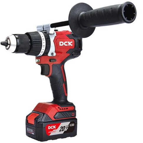 DCK Cordless Brushless Hammer Drill 20V 13mm 120N.m 2000 RPM Type FK KDJZ03-13