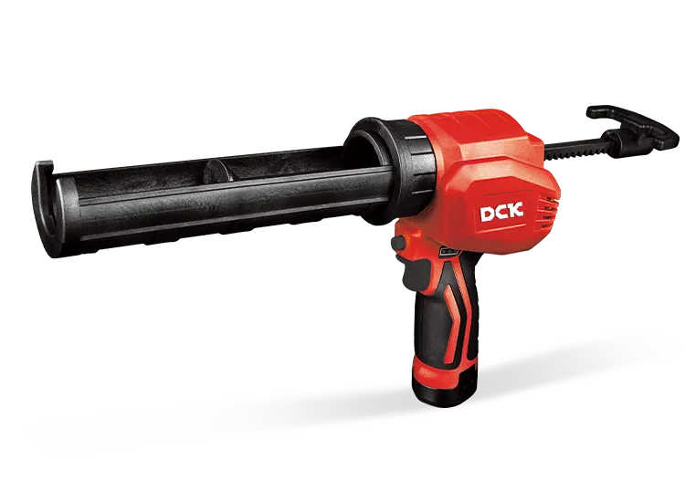 DCK Cordless Caulk Gun 12V 213mm 3400N Type Z including 2 Battries 2.0Ah And 1 Charger KDPJ12