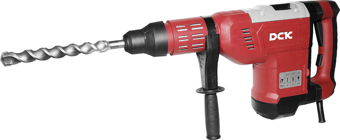 DCK ELectric Rotary Hammer 1500W SDS-Max 45mm 305 RPM KZC45