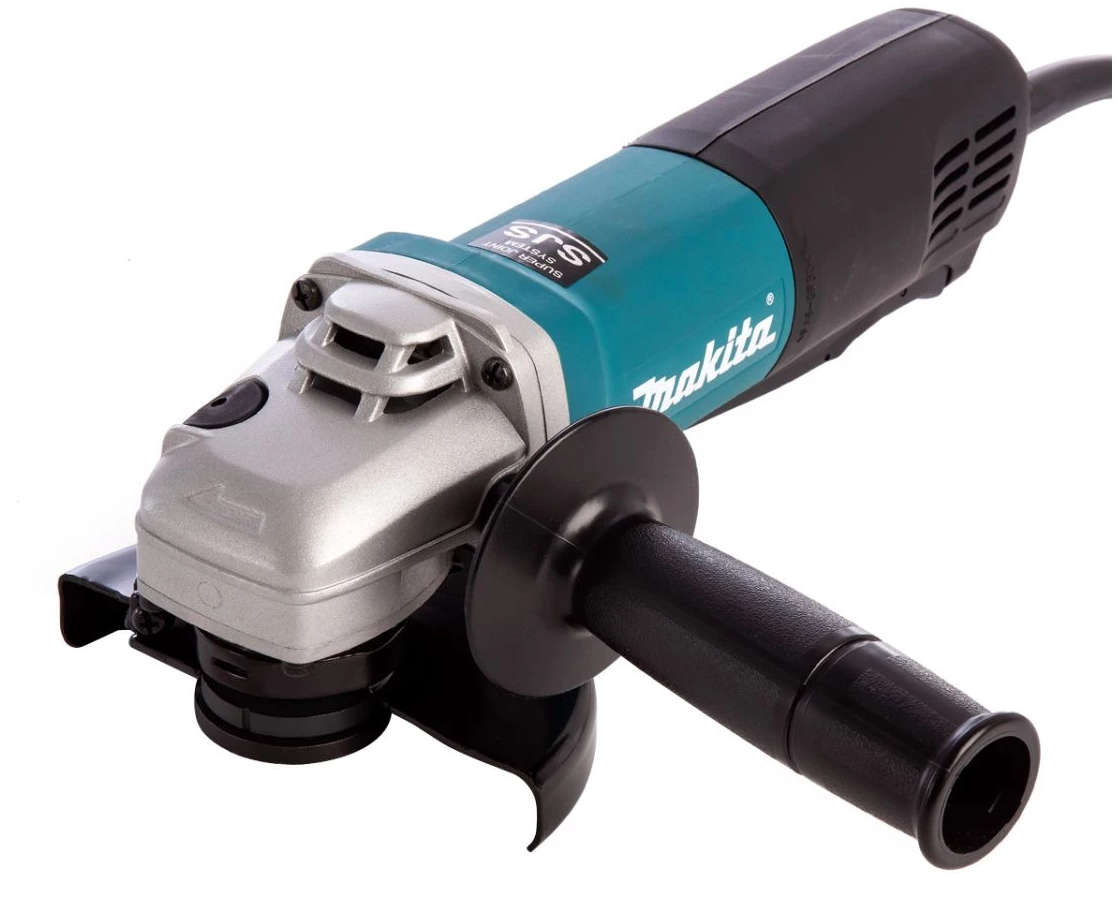 Makita Cordless Grinder 115 mm 1100W 10500 RPM Tool-less Disc Change 9565PZ