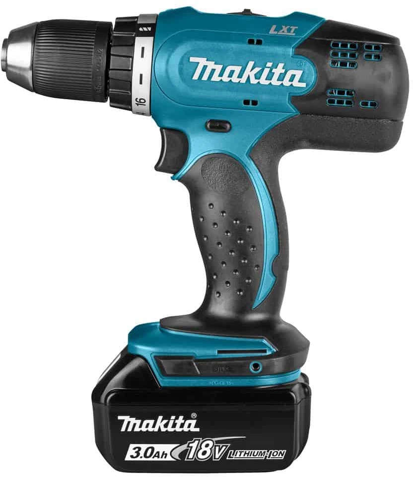 Makita Cordless Compact Drill 13mm 18V Brushless Includes One Battery 3.0Ah 62 Nm 1900 Rpm DDF453RFE