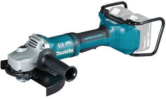 Makita Cordless Angle Grinder 36V Brushless 230 mm 6000 RPM Operates With Two 18V Batteries Without Battery DGA900ZK