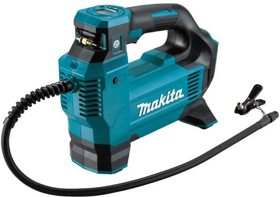 Makita Cordless Inflator 18v Brushless Max Pressure 11.1 Bar Airflow 22l/min Without Battery DMP181Z