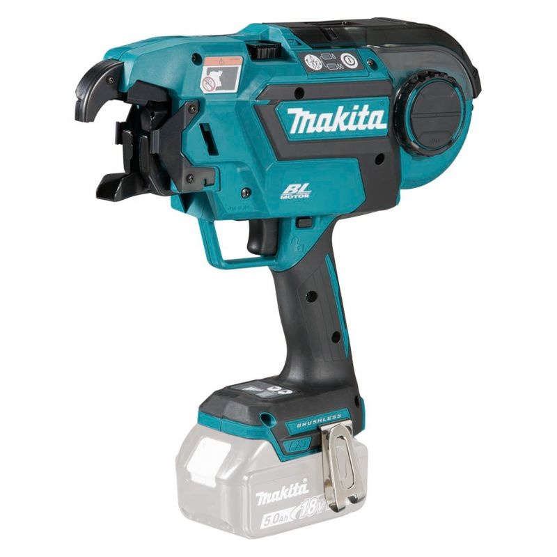 Makita Cordless Tie Rebar 18V Brushless, Wire Diameter 0.8Mm, Rebar Diameter D13Xd13 Includes Two Batteries 5.0Ah Dtr180Zj