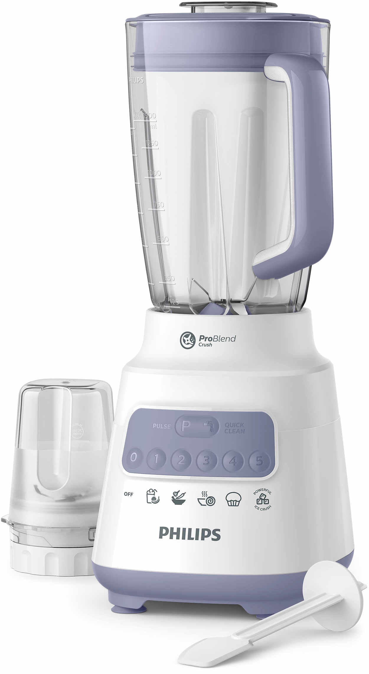 Philips Multi-Purpose Electric Blender 1.5L, Stainless Steel Blade 700W, 19000rpm HR2221-01