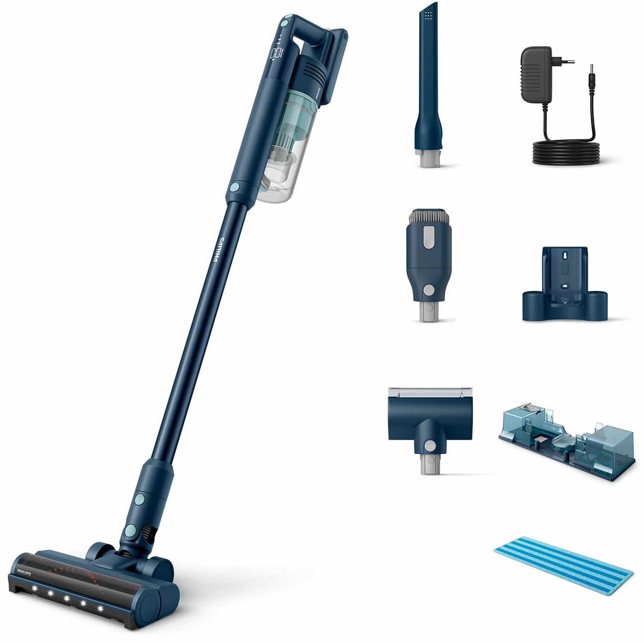 Philips Cordless Vacuum Pet 25.2V 0.27L BLue XC5041-61