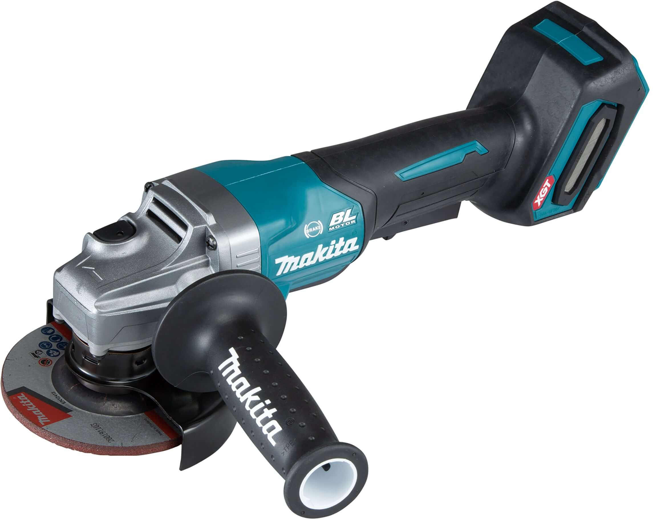 Makita Cordless Angle Grinder 40V Brushless, 125Mm, 8500 Rpm, Without Battery Ga012Gz02