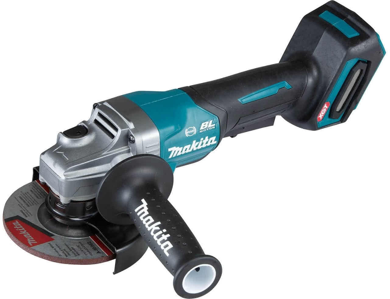 Makita Cordless Angle Grinder 40V Brushless, 125Mm, 8500 Rpm, Includes Two 4.0Ah Batteries Ga013Gz
