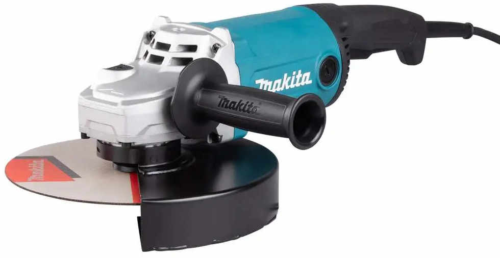Makita Electric Angle Grinder 2200W, 230Mm, 6000 Rpm, Tool-Free Disc Guard Change Ga9090