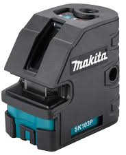 Makita Red Laser Level Level Aa Battery, 15M No Sensor, 60M With Sensor, Accuracy 1.5Mm/5M, Ip54 Protection Sk103Pz