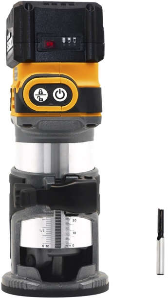 Worksite Brushless Cordless Router 20V 10Mm 30000 Rpm Cr326