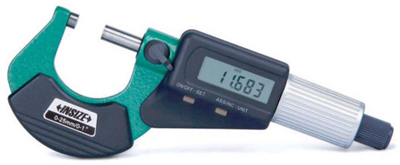 Insize Outside Micrometer 50–75Mm 3109-75