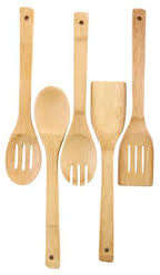 ROYALFORD Bamboo Wooden Spoon Set, 4 Pieces RF5110