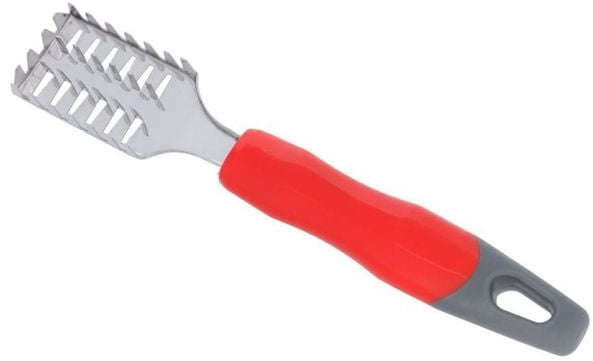 DELCASA Fish Peeler 20 × 3.5cm Red DC1931