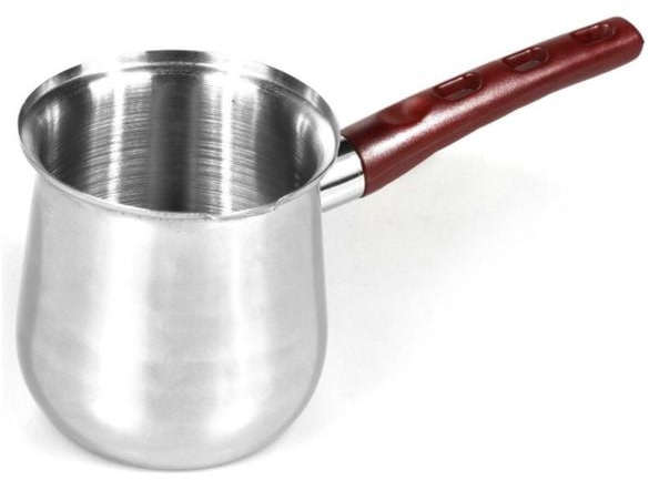 DELCASA Coffee Heating pot Stainless Steel 350ml Silver DC1453