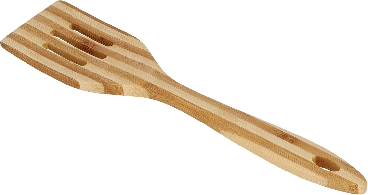 DELCASA Bamboo Slotted Turner DC1327