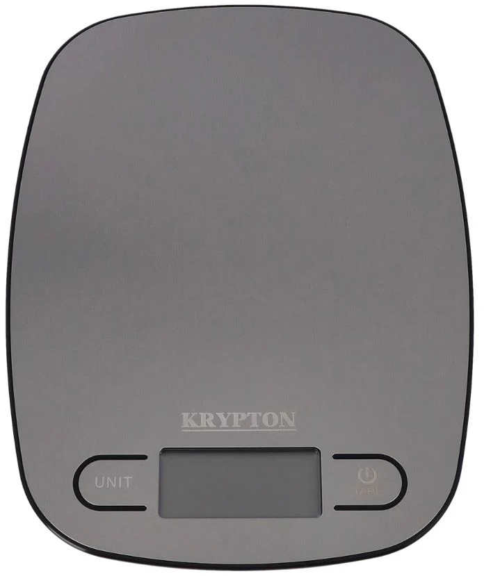 Krypton Digital Kitchen Scale Up To 5 kg Stainless Platform KNBS5402