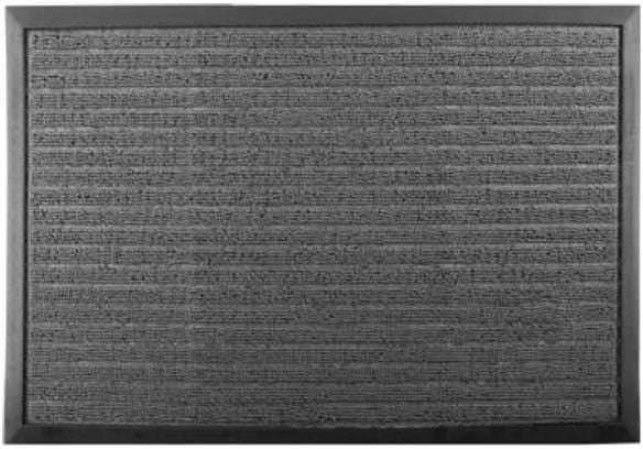 ROYALFORD Flooring Drainage Door Mat 45 x 75cm Grey RF9562