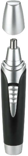 GEEPAS Nose & Ear Hair Trimmer, Battery Operated, Stainless Steel Blade GNT8651