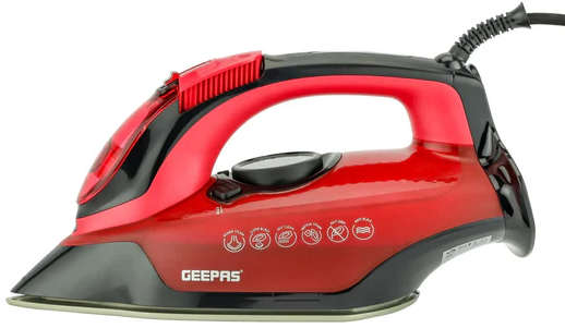 GEEPAS Ceramic Steam Iron 3100W GSI24026
