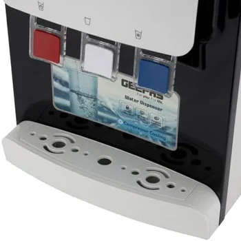 GEEPAS Water Dispenser, Hot, Cold, and Warm Water, Temperature Range 6–96°C, GWD17022
