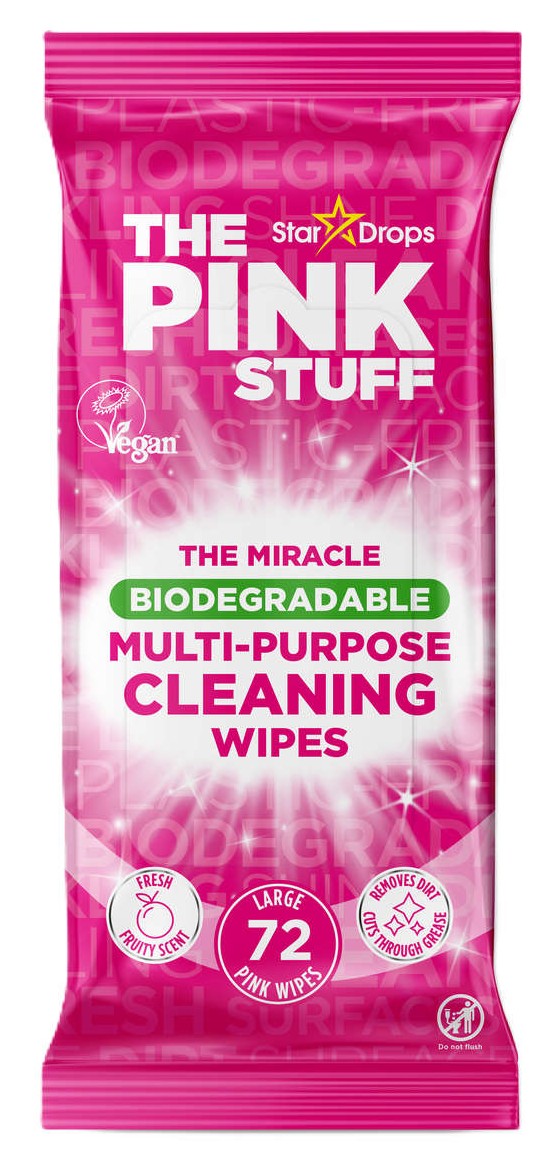 The Pink Stuff Multi-Purpose Cleaning Wipes 72 Pcs 5060033823965