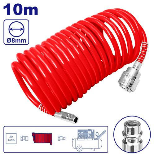 EMTOP Plastic Air Hose 10m 12 Bar EAHE1001