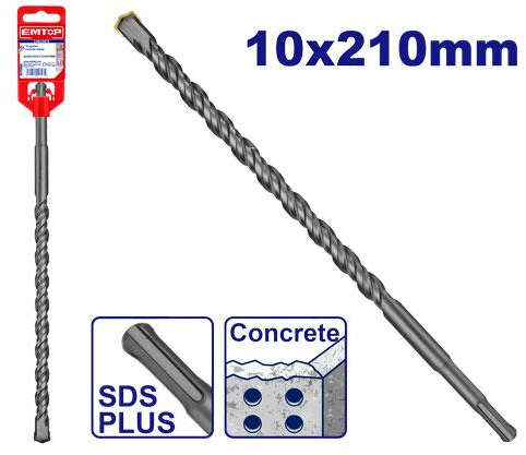 EMTOP SDS plus hammer drill 10 × 210mm EHDR11003