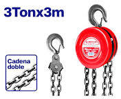 EMTOP Manual Hand Winch 3m Load Capacity 3 Ton Force 404N ECBK130