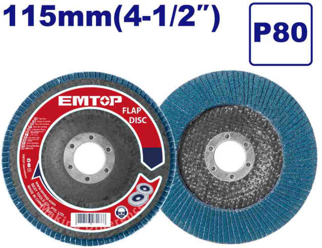 EMTOP Flap Disc 115mm EFDS1158