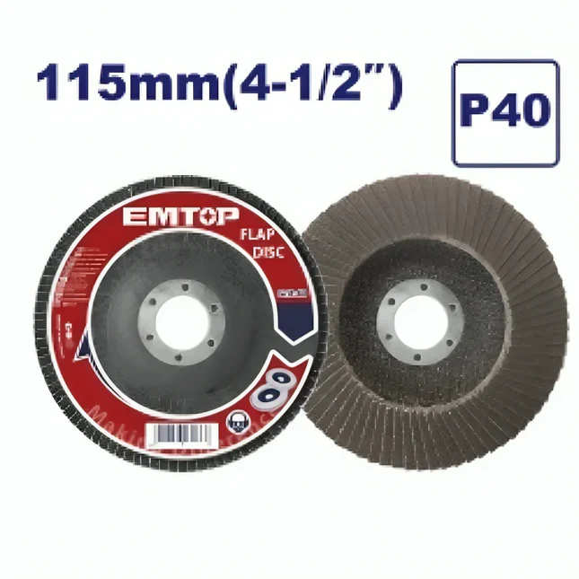 ايمتوب قرص تنعيم الحديد 115 × 22 ملم P60 درجة EFDS1154