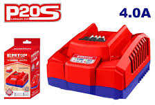 EMTOP Battery Charger 21V, Single Port 4A, Compatible With IMETOP P20S Tools EFCR20411