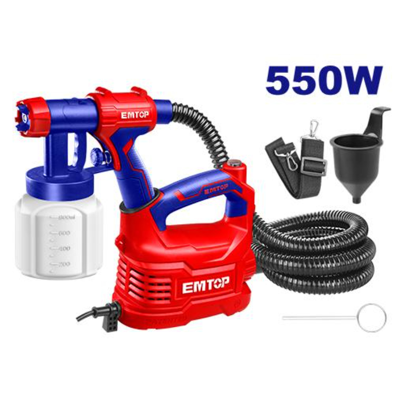 ايمتوب مسدس رش طلاء جهد 220-240 فولت 50/60 هرتز قدرة 550 واط لزوجة قصوى 50 دين/ثانية ESGN50001