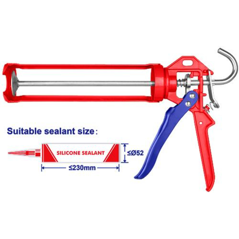 Emtop Caulking Gun 9Inches Caulking Gun, With Rotary Function, Diameter 55Mm ECGN01091
