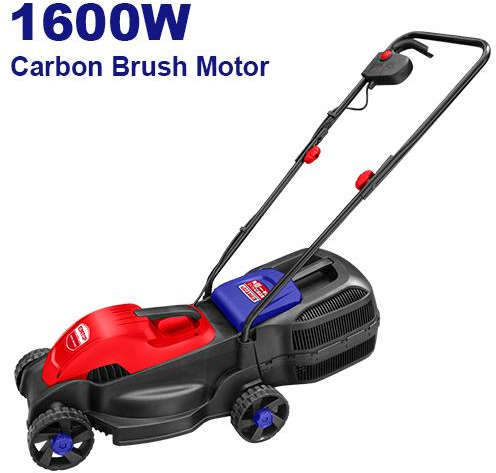 EMTOP Electric Lawn Mower 1600W 380mm 3200rpm box size 45L ELM0380