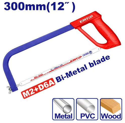EMTOP Hacksaw frame 12 inch 300mm EHFE3001